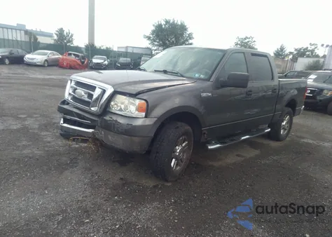 2008 Ford F-150 60Th Anniversary/Xl/Xlt from USA, damaged, VIN 1FTRW14W58FB88937